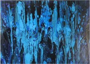Blue Melt Acrylic