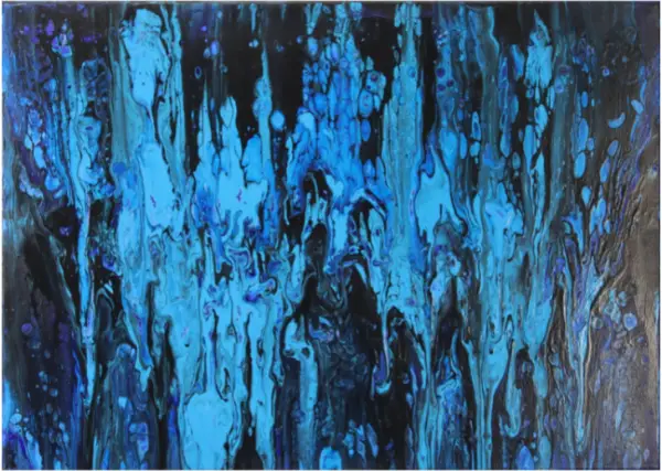 Blue Melt Acrylic