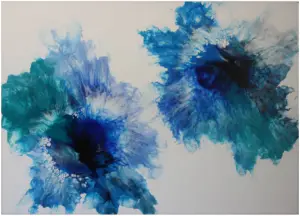 Double Splash, Blue/Green
