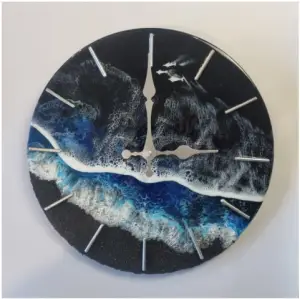 Wall Clock, Midnight Surf