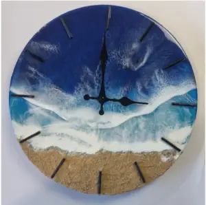 Wall Clock, Surf Beach
