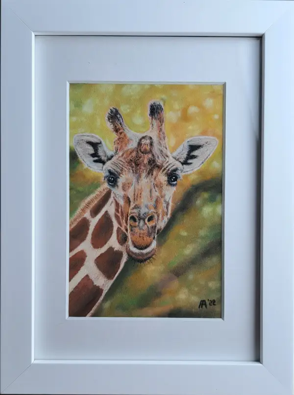 Standing Tall Giraffe