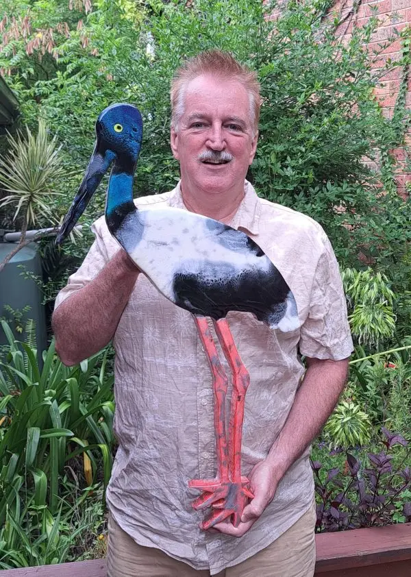 Jabiru , standing 1/2 sized - Image 2