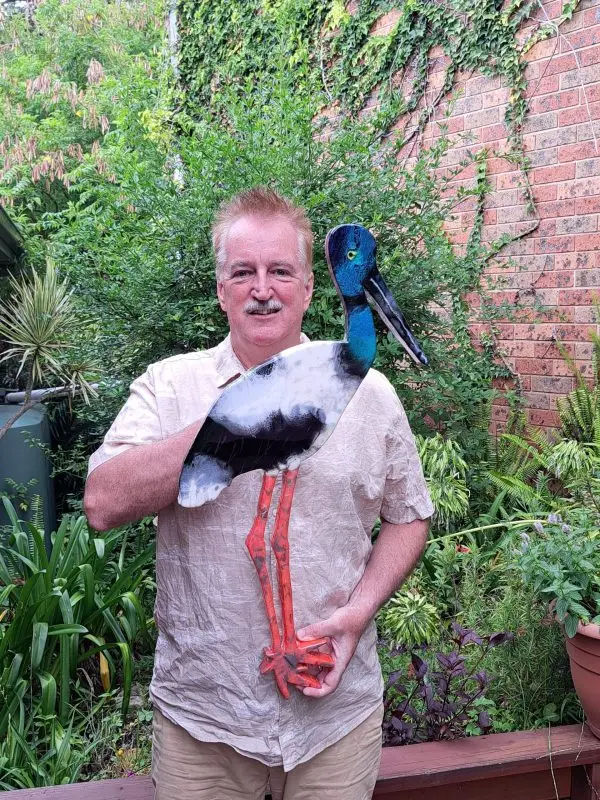 Jabiru , standing 1/2 sized - Image 2